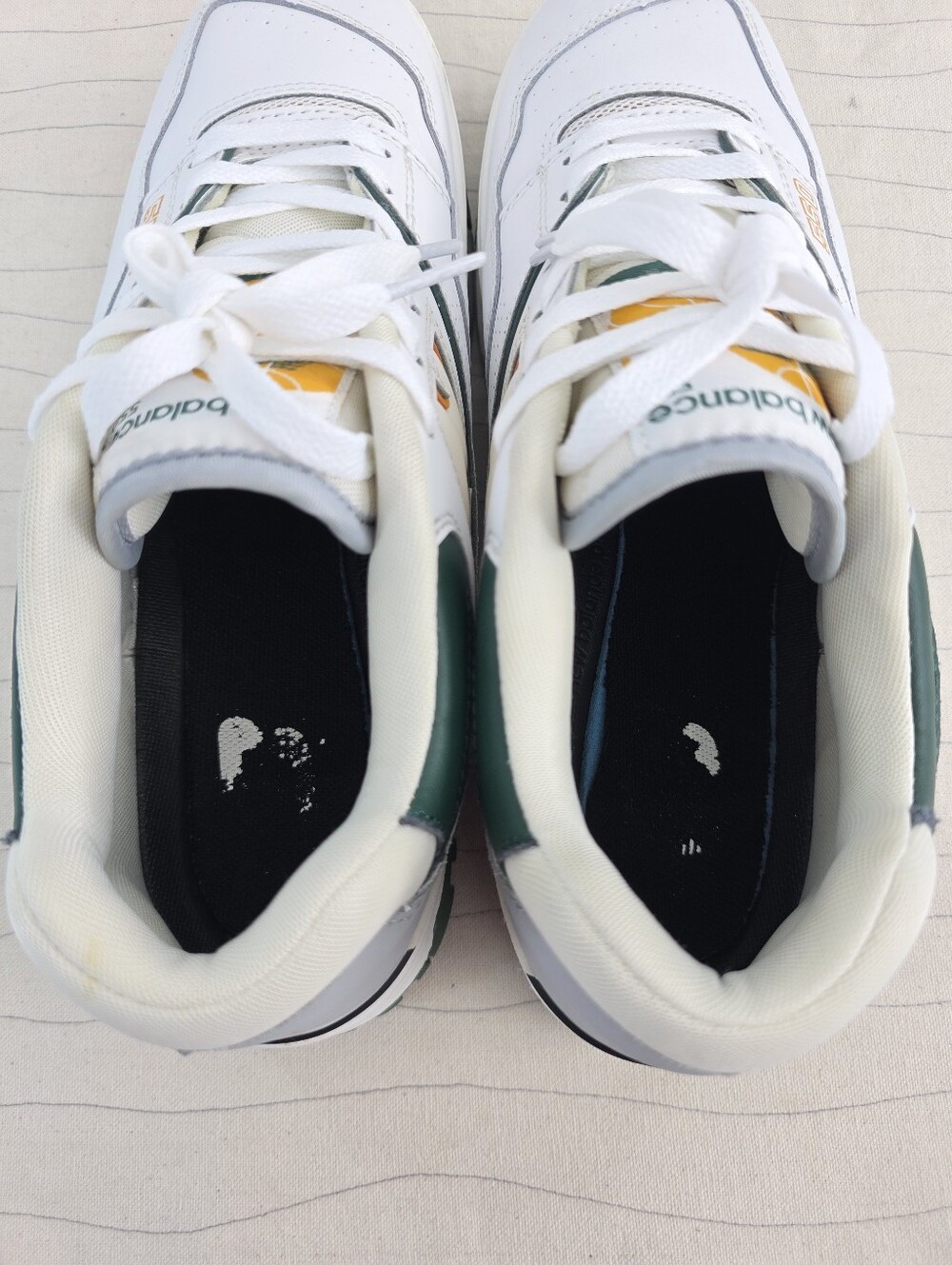 New Balance Mens 550 Nightwatch Pine Green/White Retro Sneakers BB550PWC Sz 10D - Picture 13 of 13